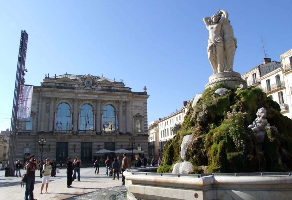what to do in Montpellier, Place de la Comédie