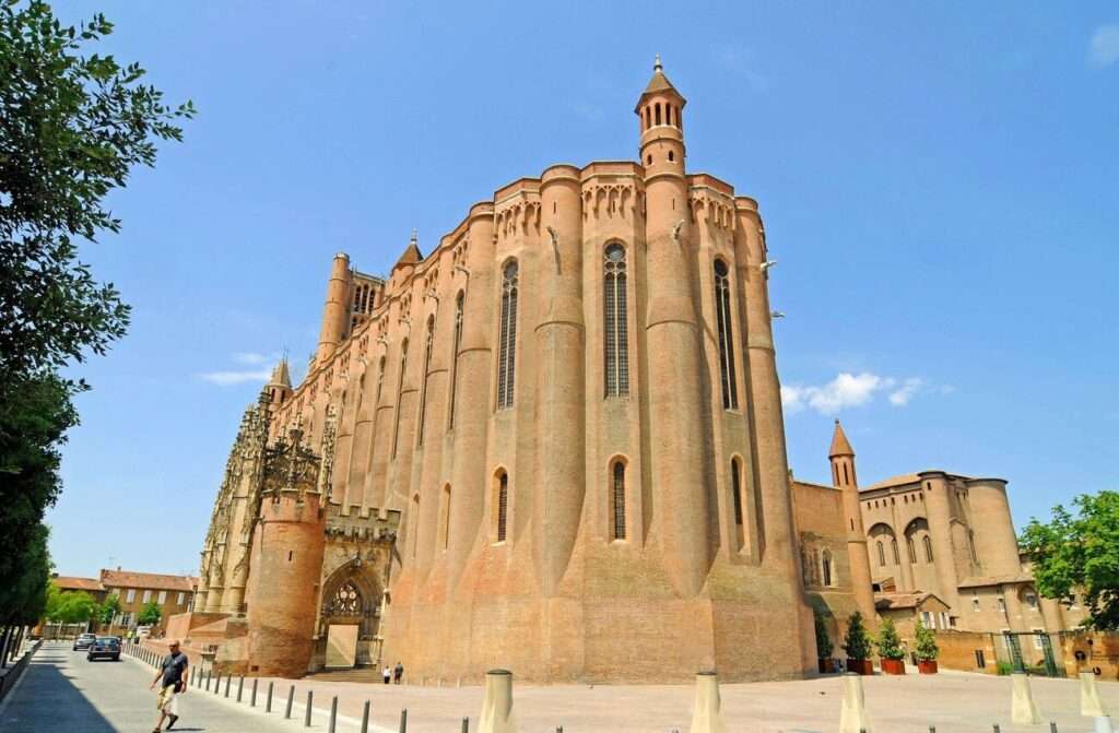 The Cathedral Basilica of Saint Cecilia, also known as Albi Cathedral, is the seat of the Catholic Archbishop of Albi.