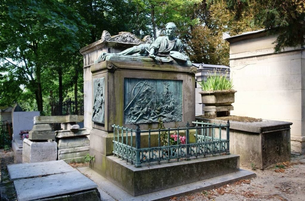 Père Lachaise Famous Graves, Theodore Géricault